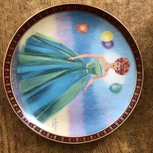 Danbury Mint High Fashion Barbie Plate